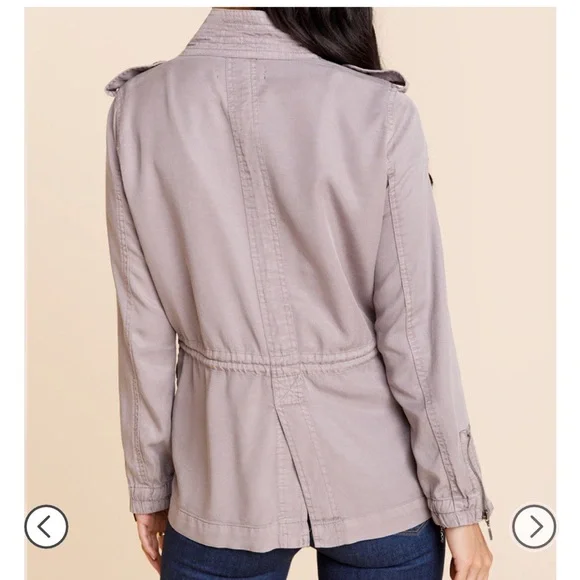 NWT Trixxi x Francesca’s Kadie Utility Anorak Jacket SIze XS - Picture 3 of 10